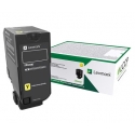 Lexmark 75B20Y0 värikasetti 1 kpl Alkuperäinen Keltainen