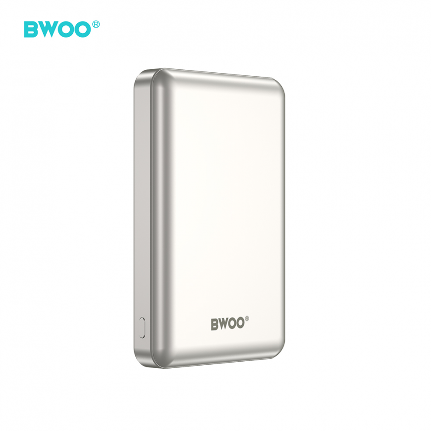 BWOO P82 BO 10000mah 15w power bank wireless charging light grey – 4
