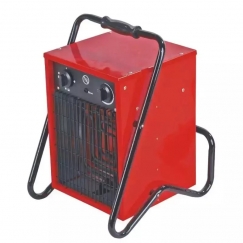 DEDRA DED9922 telpu sildītājs Sarkans 5000 W Elektriskais konvekcijas telpas sildītājs