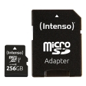 Intenso microSD 256GB UHS-I Perf CL10| Performance Luokka 10 Intenso microSD 256GB UHS-I Perf CL10| Performance Luokka 10
