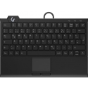 KeySonic KSK-5210ELU (DE) tastatūra Mājas USB QWERTZ Vācu Melns KeySonic KSK-5210ELU (DE) tastatūra Mājas USB QWERTZ Vācu Melns