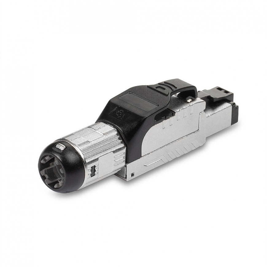 Lindy 62411 коннектор RJ45 Черный, Серебристый – 2