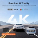 70mai A810S 4K Ultra HD Wi-Fi Bluetooth Melns, Sudrabs