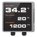 COUGAR CGR-PSDVPRGB-B-360 Процессор All-in-one liquid cooler 12 cm Черный COUGAR CGR-PSDVPRGB-B-360 Процессор All-in-one liquid cooler 12 cm Черный