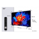 TCL P89K 98P89K tv 2,49 m (98") 4K Ultra HD Älytelevisio Wi-Fi Metallinen 450 cd/m² TCL P89K 98P89K tv 2,49 m (98") 4K Ultra HD Älytelevisio Wi-Fi Metallinen 450 cd/m²