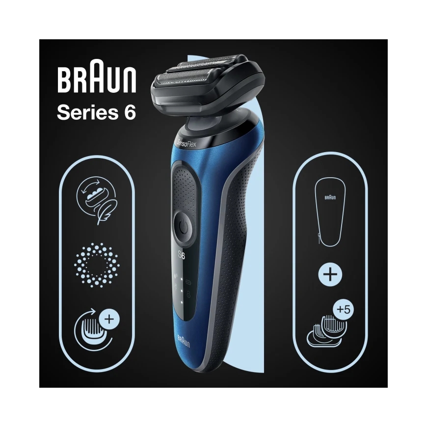 Braun Series 6 61-B1500s Sietiņa skuveklis