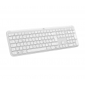 Logitech 920-012452 klaviatuur Kontor RF juhtmeta ühendus + Bluetooth QWERTZ Saksa keel Valge Logitech 920-012452 klaviatuur Kontor RF juhtmeta ühendus + Bluetooth QWERTZ Saksa keel Valge