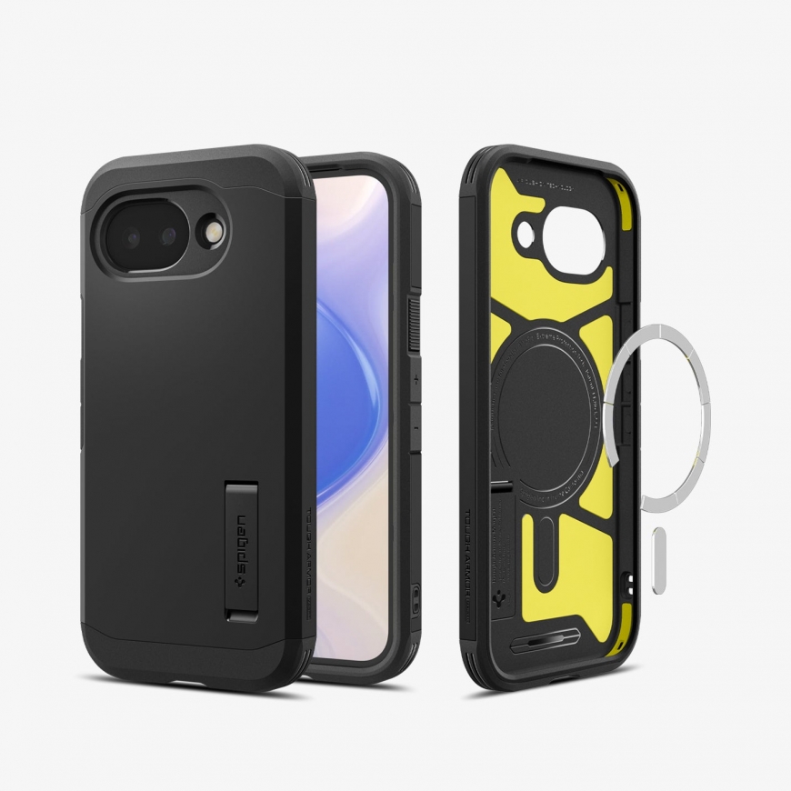 Spigen Tough Armor (Mag Fit) Pixel 10a Case Black – 2