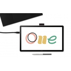 Wacom One 14 graphic tablet Black, White 2540 lpi 309 x 174 mm USB