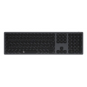 KeySonic KSK-8023BTRF (DE) näppäimistö Universaali Bluetooth QWERTZ Saksa Antrasiitti, Musta KeySonic KSK-8023BTRF (DE) näppäimistö Universaali Bluetooth QWERTZ Saksa Antrasiitti, Musta
