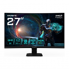 GIGABYTE GS27QCA kompiuterio monitorius 68,6 cm (27") 2560 x 1440 pikseliai Quad HD LED Juoda