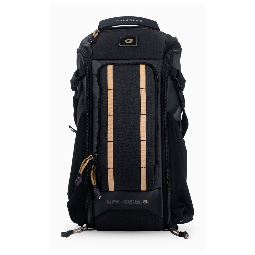 PolarPro RoadRunner 8L Mugursoma Bēšs, Melns – 4