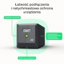Green Cell nepertraukiamo maitinimo resursai (UPS) „Line-Interactive“ 1 kVA 600 W 4 AC išvestis(ys / Green Cell nepertraukiamo maitinimo resursai (UPS) „Line-Interactive“ 1 kVA 600 W 4 AC išvestis(ys /