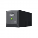 Green Cell UPS-virtalähde Linjainteraktiivinen 1 kVA 600 W 4 AC-pistorasia(a) Green Cell UPS-virtalähde Linjainteraktiivinen 1 kVA 600 W 4 AC-pistorasia(a)