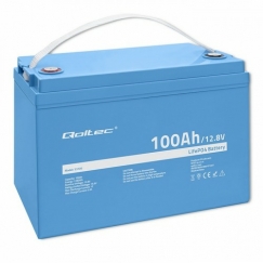 Qoltec 53705 ajoneuvon akku Litiumrautafosfaatti (liFePo4) 100 ah 12,8 V 100 A Auto