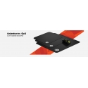 Steelseries QcK Spēļu peles paliktnis Melns Steelseries QcK Spēļu peles paliktnis Melns