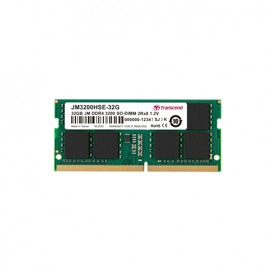 Transcend JetRam JM3200HSE-32G atmiņas modulis 32
