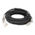 Digitus DK-24338U075BK-BBB InfiniBand un optiskās šķiedras kabelis 75 m LC U-DQ(ZN) BH Melns