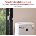 SwitchBot W1201500 door/window sensor Wireless Door/Window White
