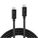 Lindy 0.5m Thunderbolt 3 Cable, Passive Lindy 0.5m Thunderbolt 3 Cable, Passive