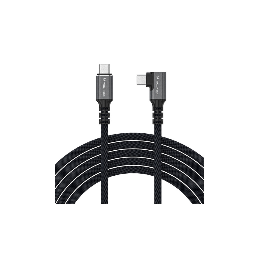 Wozinsky WPS2-UY41S USB kabelis 2 m USB C Juoda – 2