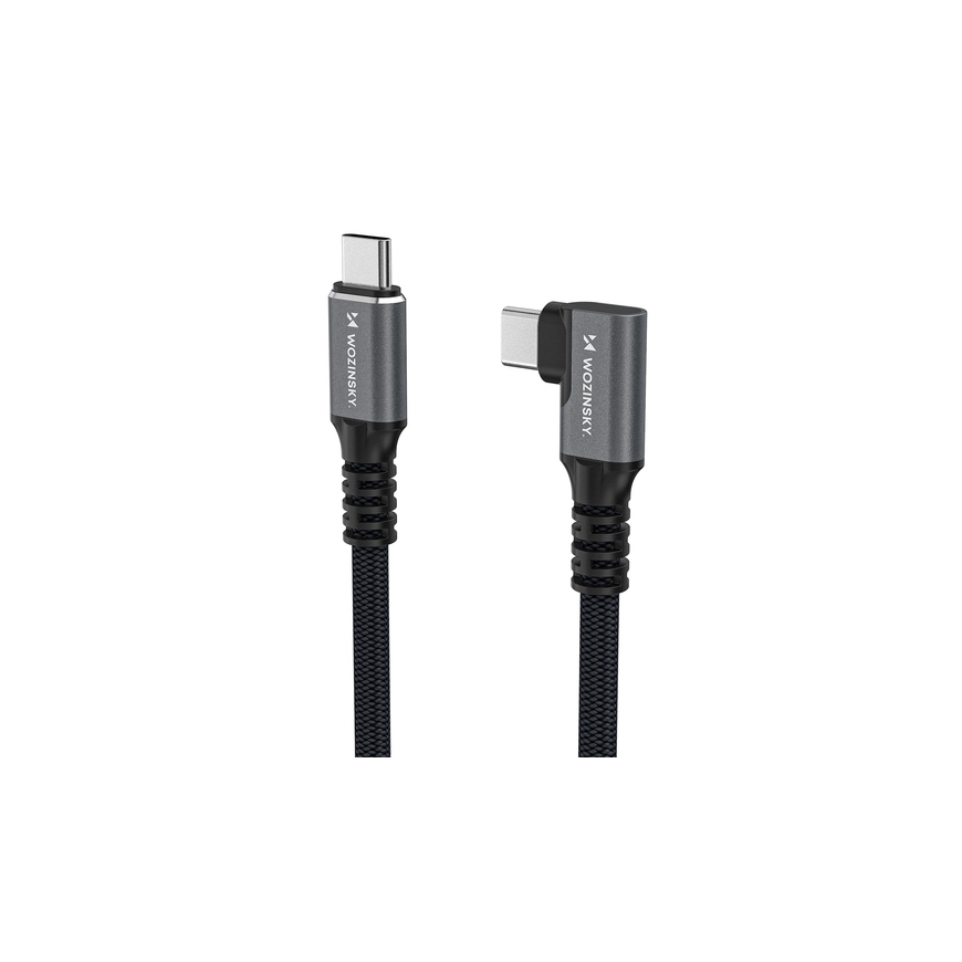Wozinsky WPS2-UY41S USB kabelis 2 m USB C Melns – 3
