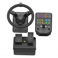 Logitech G 945-000062 spēļu kontrolierīce Melns USB Stūre + pedāļi Analogā / digitālā PC (dators)