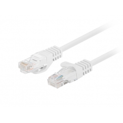 Lanberg PCU5-20CC-0300-W сетевой кабель Белый 3 m Cat5e U/UTP (UTP)