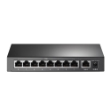TP-Link TL-SF1009P tīkla pārslēgs Nepārvaldīts Fast Ethernet (10/100) Power over Ethernet (PoE) Meln
