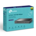 TP-Link TL-SF1009P verkkokytkin Hallitsematon Fast Ethernet (10/100) Power over Ethernet -tuki Musta TP-Link TL-SF1009P verkkokytkin Hallitsematon Fast Ethernet (10/100) Power over Ethernet -tuki Musta