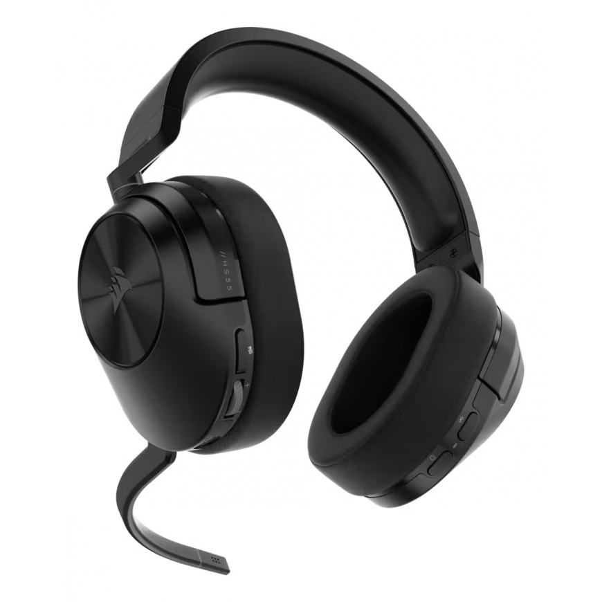 Corsair HS55 WIRELESS Laisvų rankų įranga Bevielis Su lankeliu Žaidimams Bluetooth Juoda, Anglis – 3