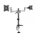 LogiLink BP0077 monitora stiprinājums un statīvs 68,6 cm (27") Galds Melns, Nerūsējošs tērauds