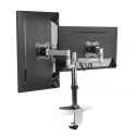 LogiLink BP0077 подставка / крепление для мониторов 68,6 cm (27") Стол Черный, Нержавеющая сталь