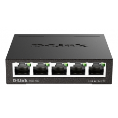 D-Link DGS-105 Mittejuhitav L2 Gigabit Ethernet (10/100/1000) Must
