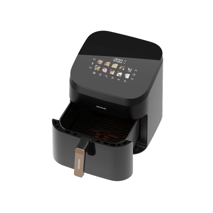 Cecotec Cecofry&Grill Smokin' 8500 Single 8.5 L 2200 W Hot air fryer Black, Brown – 4