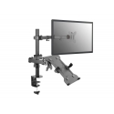 Equip 650119 monitora stiprinājums un statīvs 81,3 cm (32") Galds Melns