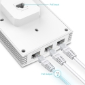 TP-Link Omada EAP655-Wall 2402 Mbit/ai Balta Maitinimas per Eternetą (PoE) TP-Link Omada EAP655-Wall 2402 Mbit/ai Balta Maitinimas per Eternetą (PoE)