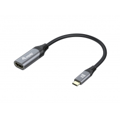 Equip 133492 видео кабель адаптер 0,15 m USB Type-C HDMI Черный, Серый