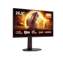 AOC G4 Q27G4ZDR kompiuterio monitorius 67,3 cm (26.5") 2560 x 1440 pikseliai Quad HD QD-OLED Juoda, AOC G4 Q27G4ZDR kompiuterio monitorius 67,3 cm (26.5") 2560 x 1440 pikseliai Quad HD QD-OLED Juoda,