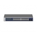 NETGEAR GS724Tv6 Vadīts L2+/L3 Gigabit Ethernet (10/100/1000) 1U Zils, Pelēks NETGEAR GS724Tv6 Vadīts L2+/L3 Gigabit Ethernet (10/100/1000) 1U Zils, Pelēks