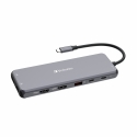 Verbatim CMH-13 USB Type-C 10000 Мбит/с Серебристый Verbatim CMH-13 USB Type-C 10000 Мбит/с Серебристый