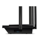 TP-Link Archer AX72 juhtmevaba ruuter Gigabit Ethernet Kaks sagedusala (2,4 GHz / 5 GHz) Must