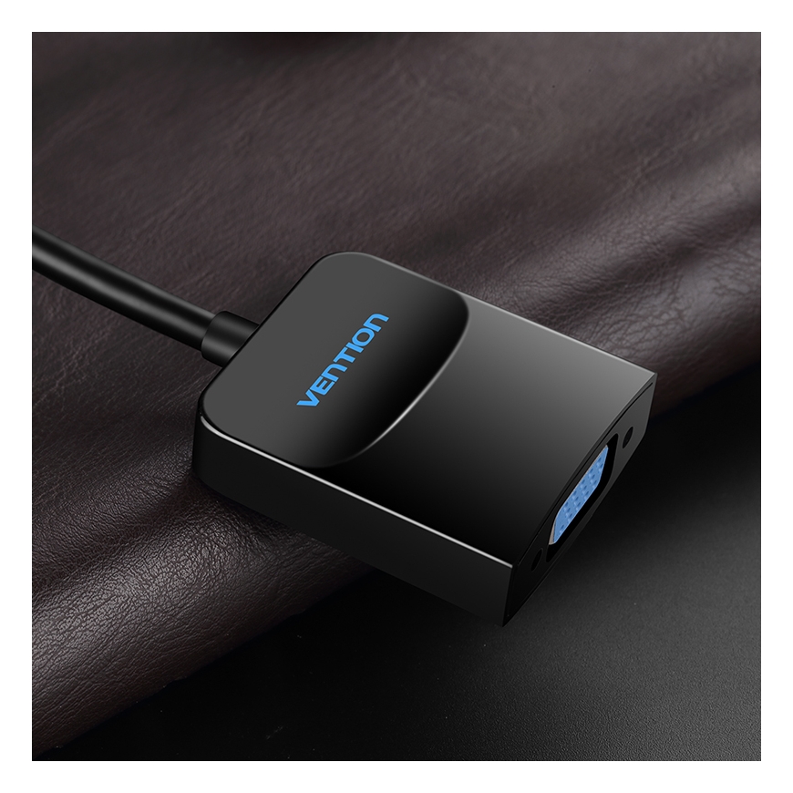 Vention HBFBB videokaapeli-adapteri 0,15 m DisplayPort VGA (D-Sub) Musta – 2