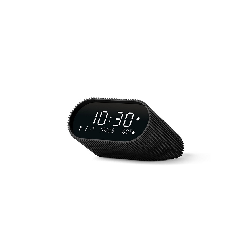 LEXON Ray Clock Skaitmeninis žadintuvas Juoda – 4