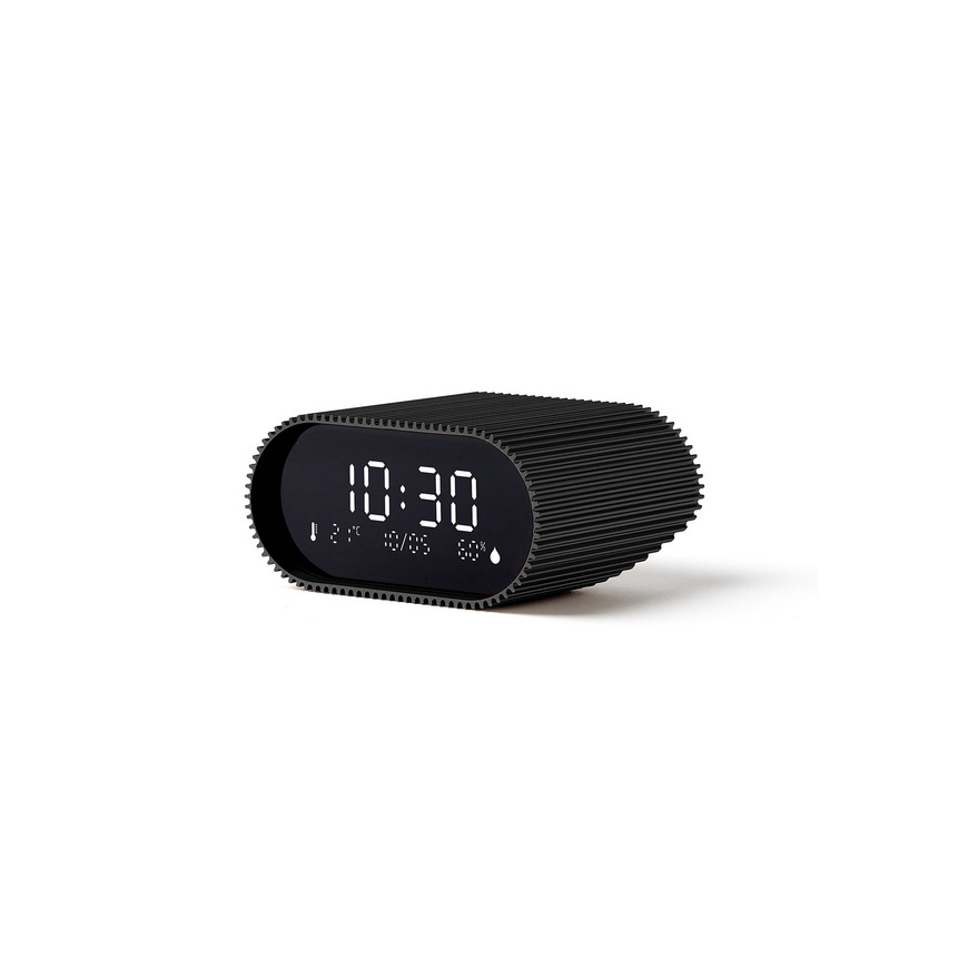 LEXON Ray Clock Digitaalinen herätyskello Musta – 5