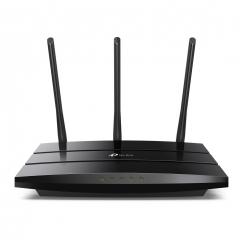 TP-Link Archer A8 juhtmevaba ruuter Gigabit Ethernet Kaks sagedusala (2,4 GHz / 5 GHz) Must