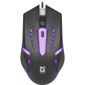 Defender FLASH MB-600L pele Speļu Abām rokām USB Type-A Optisks 1200 DPI