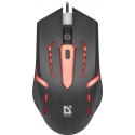 Defender FLASH MB-600L pele Speļu Abām rokām USB Type-A Optisks 1200 DPI