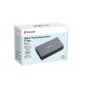 Verbatim CDS-17 Vielinis USB 3.2 Gen 1 (3.1 Gen 1) Type-C Juoda, Pilka