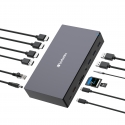 Verbatim CDS-17 Vielinis USB 3.2 Gen 1 (3.1 Gen 1) Type-C Juoda, Pilka